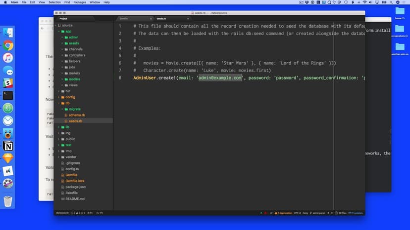 Adding Active Admin