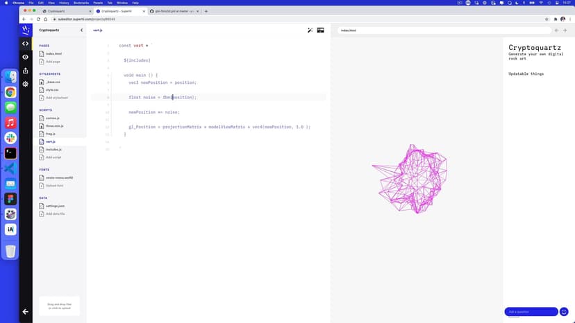 Adding FBM to our vertices