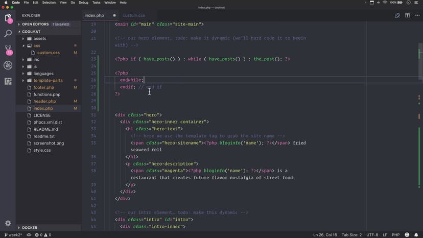 Adding multiple loops to our page
