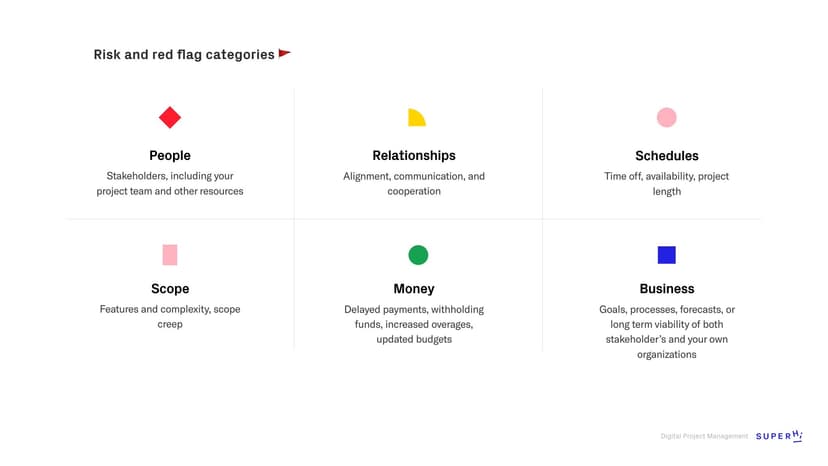Risk and Red Flag Categories