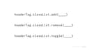 What is classList in Javascript