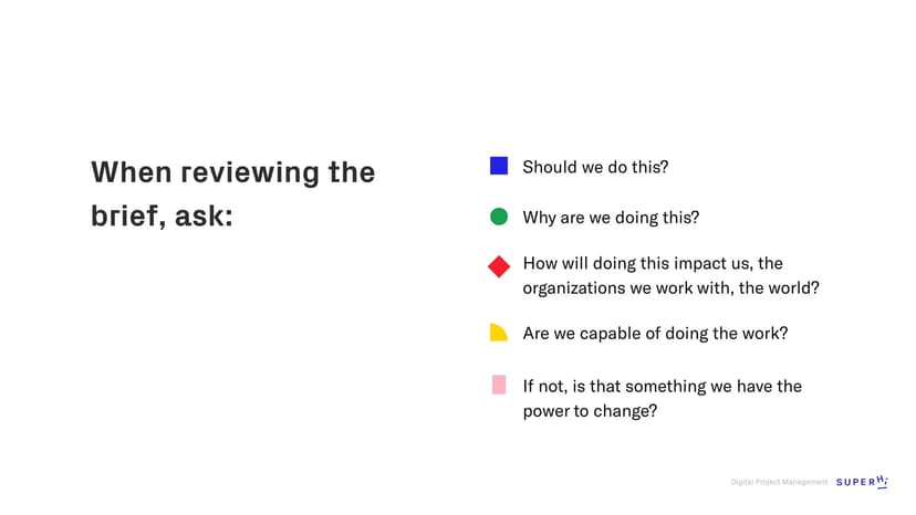 Most Projects Fail