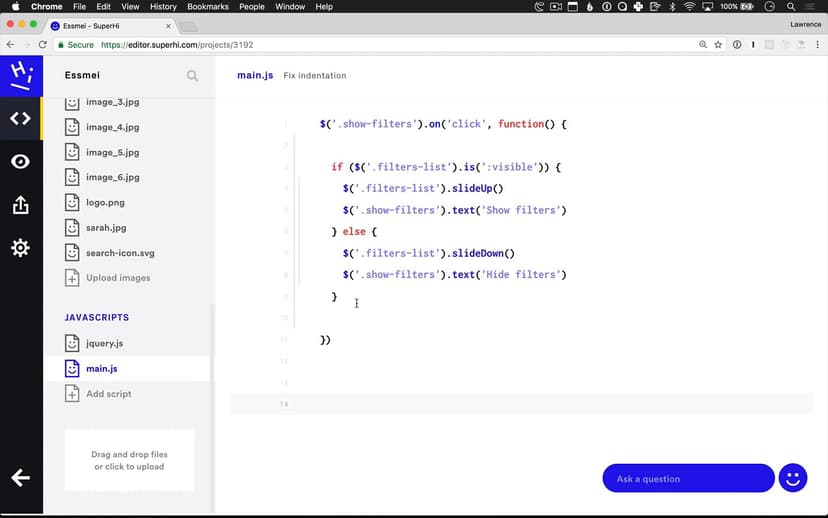 Getting attributes and using variables
