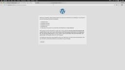 Creating our database + installing WordPress