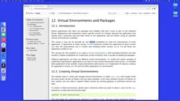 Setting up a virtual environment