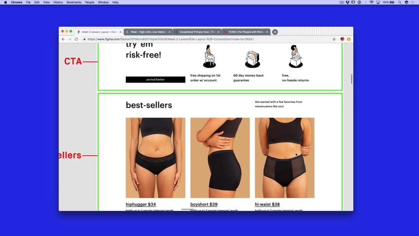 Common Layouts – Marketing Site 3