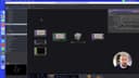 What is the network graph in TouchDesigner?