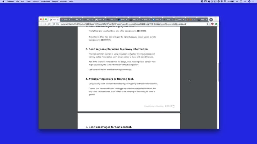 Quick Look: SuperHi Accessibility Guide