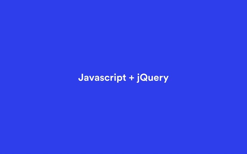 What is Javascript and jQuery?